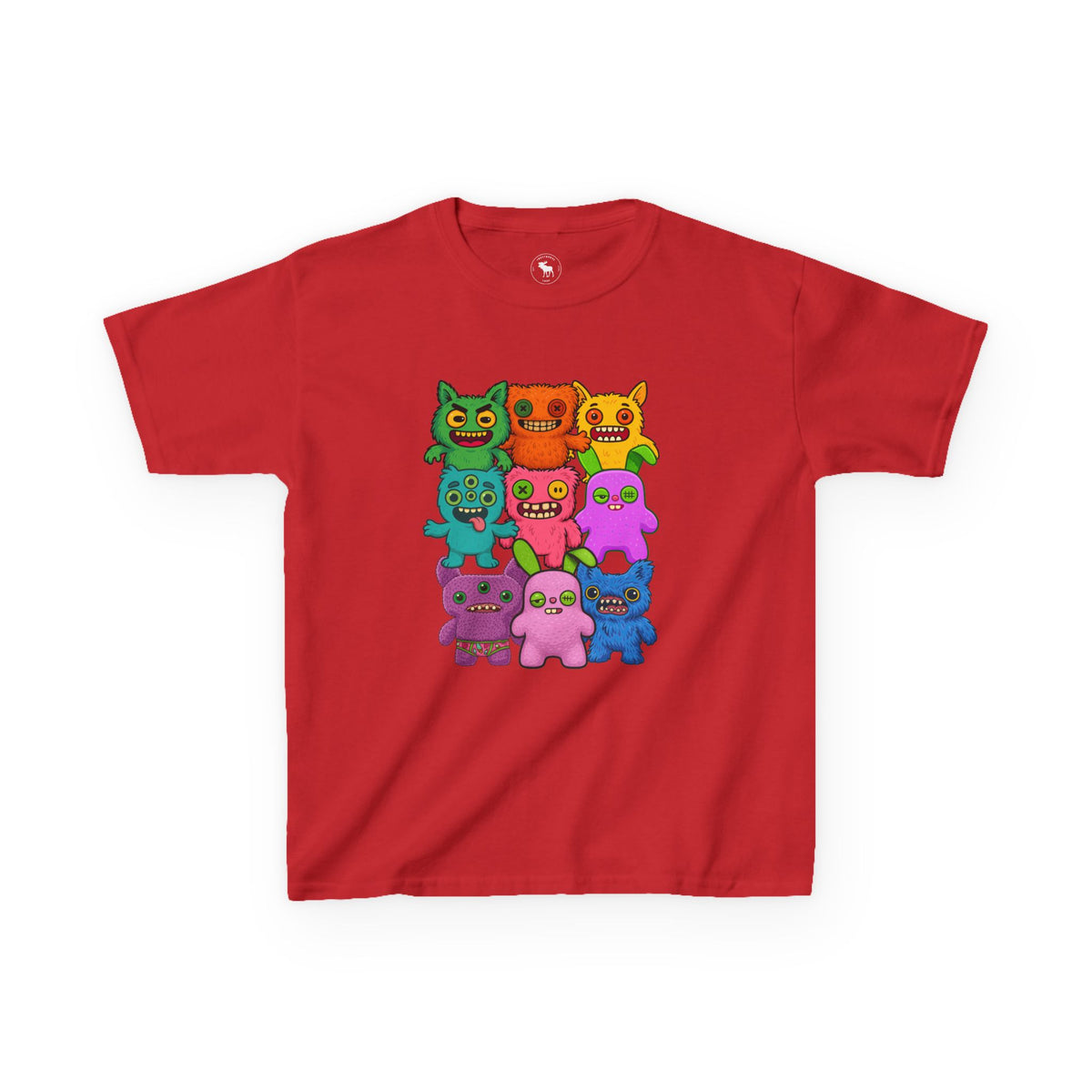 Kids Colorful Monster Fuggs Graphic Tee