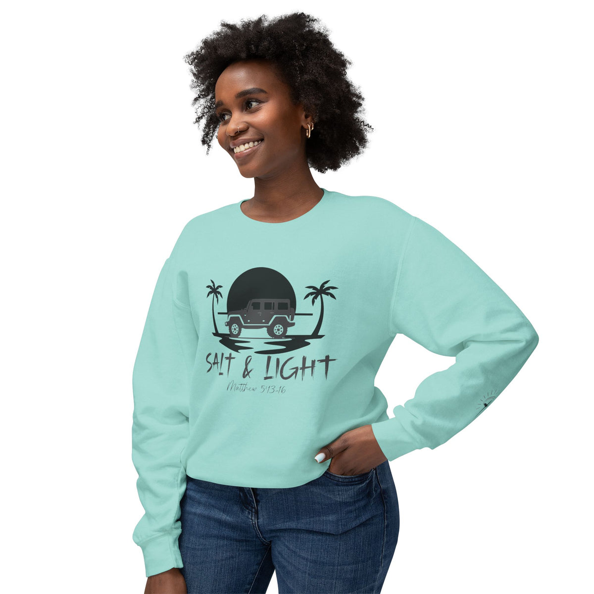 Salt & Light Beach Van Crewneck Sweatshirt