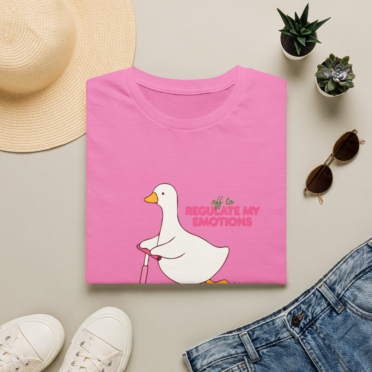 Regulate My Emotions Goose T-Shirt