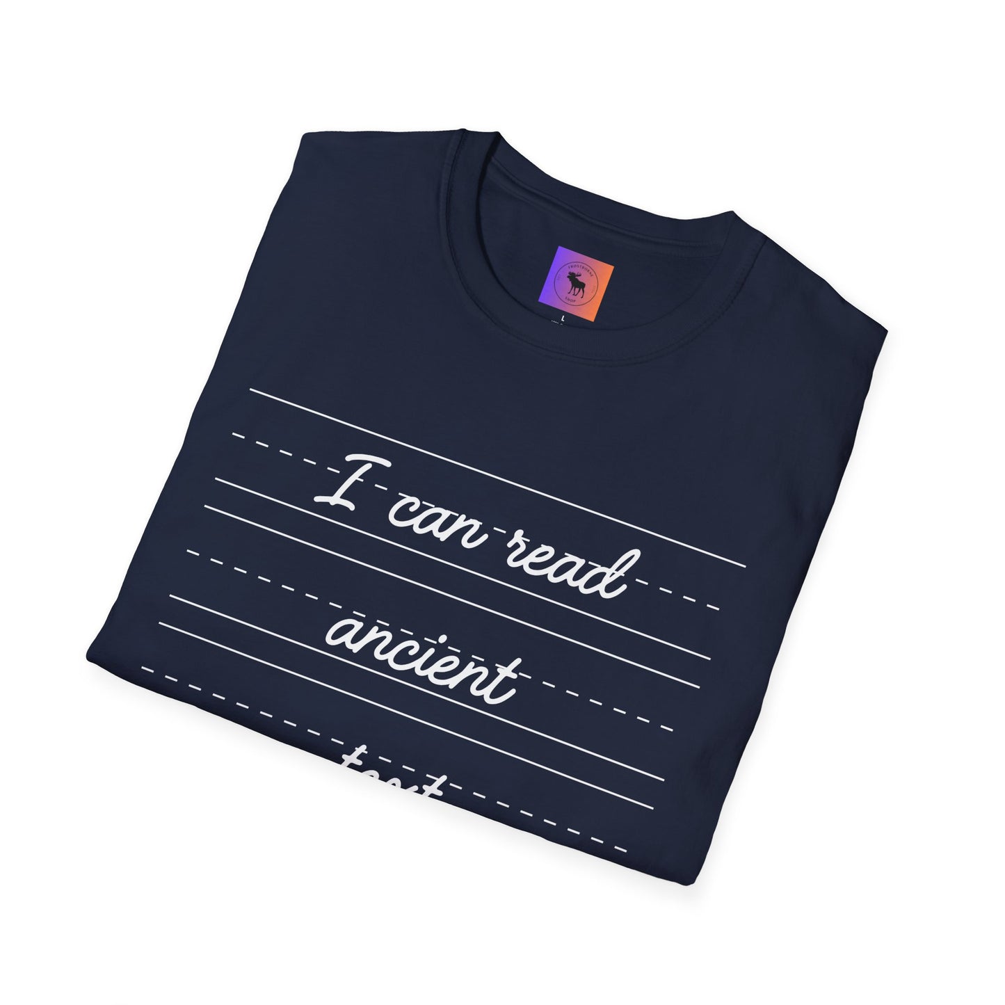 Teacher Gift T-Shirt — Cursive Millennial Style