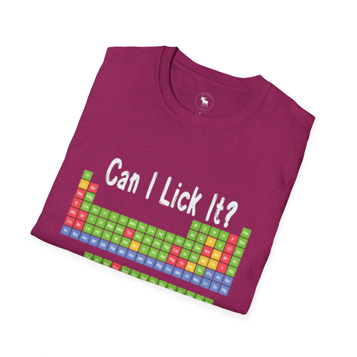 Can I Lick It? Chemistry Periodic Table T-Shirt