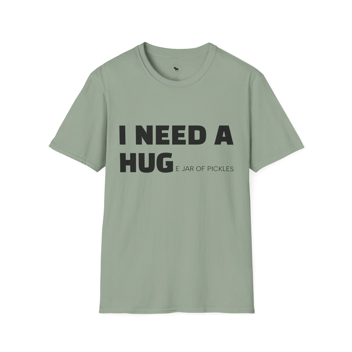 I Need A Hug T-Shirt — Funny "I Need a Hug (or a Jar of Pickles)" Graphic Tee