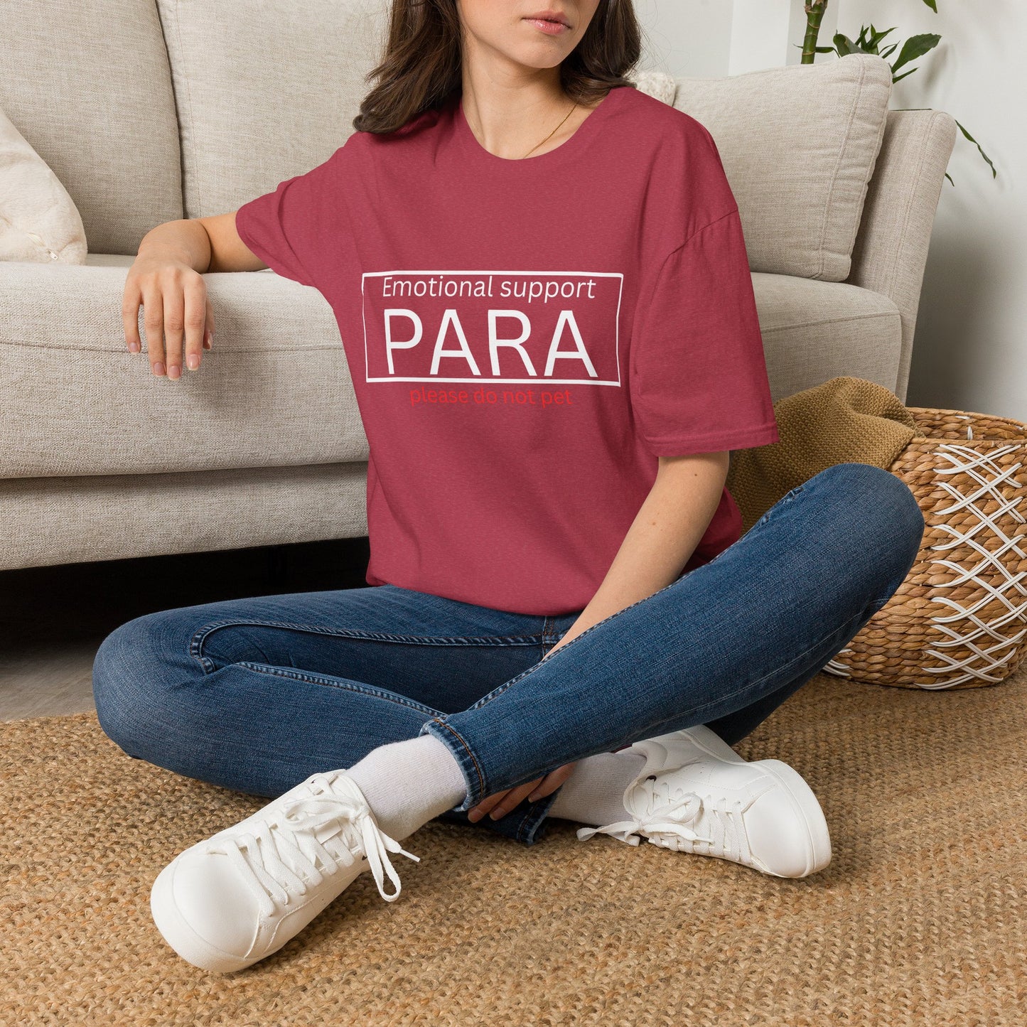 'Please Do Not Pet' T-Shirt — Minimalist Soft Casual Tee for Animal Lovers