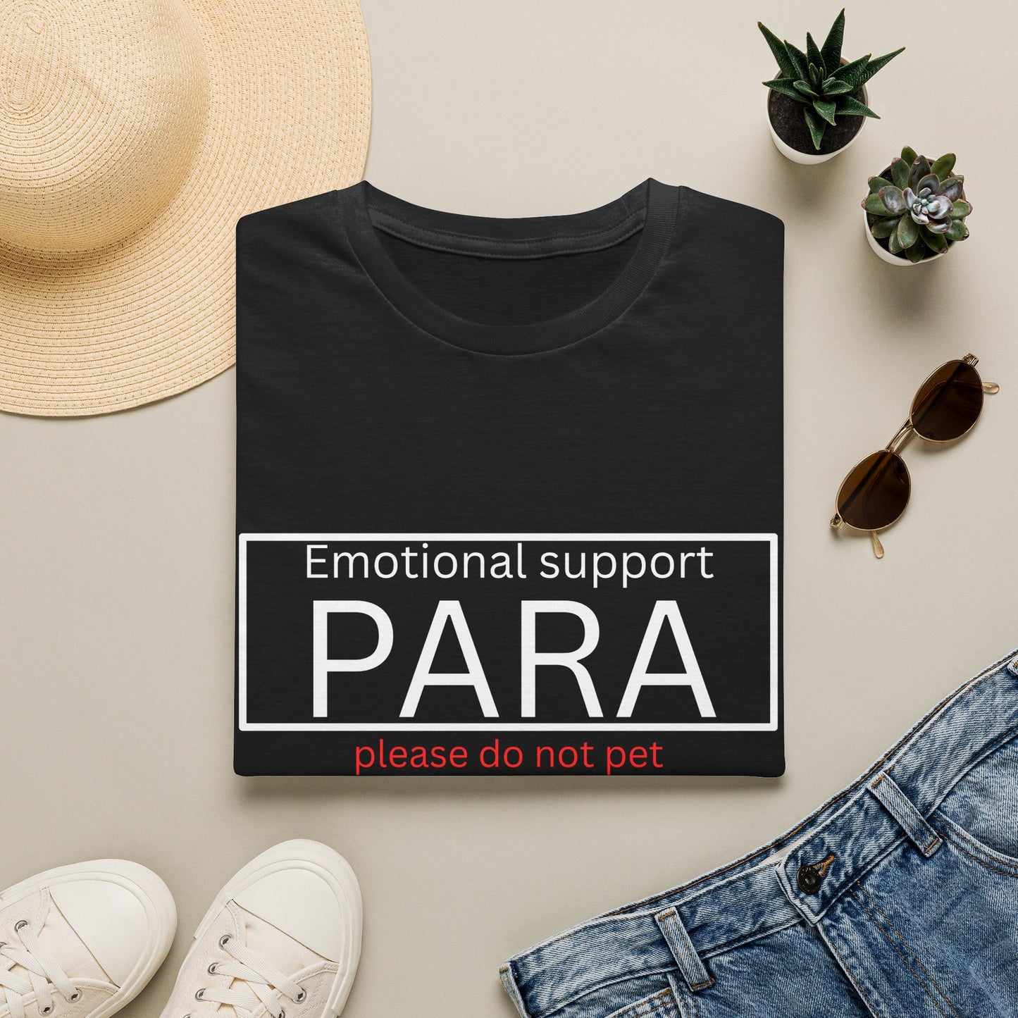 'Please Do Not Pet' T-Shirt — Minimalist Soft Casual Tee for Animal Lovers