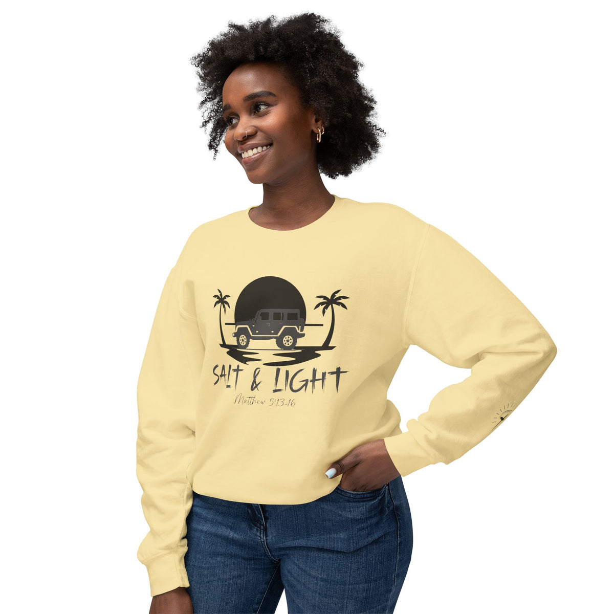 Salt & Light Beach Van Crewneck Sweatshirt
