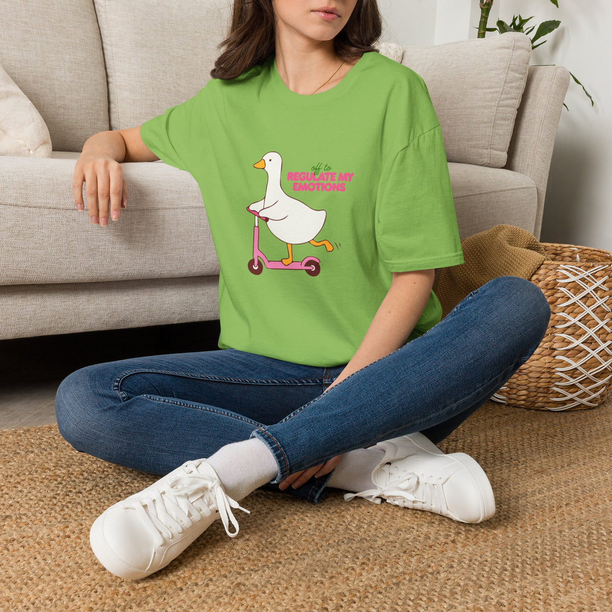 Regulate My Emotions Goose T-Shirt