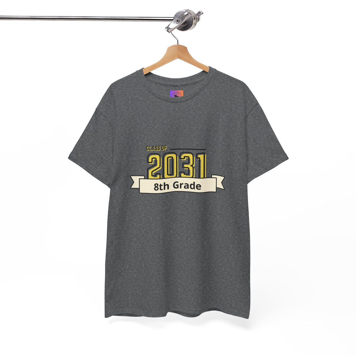 2031 personalized Graduation Tee, 8th Grade Class Shirt, Student Gift, Back to School Apparel