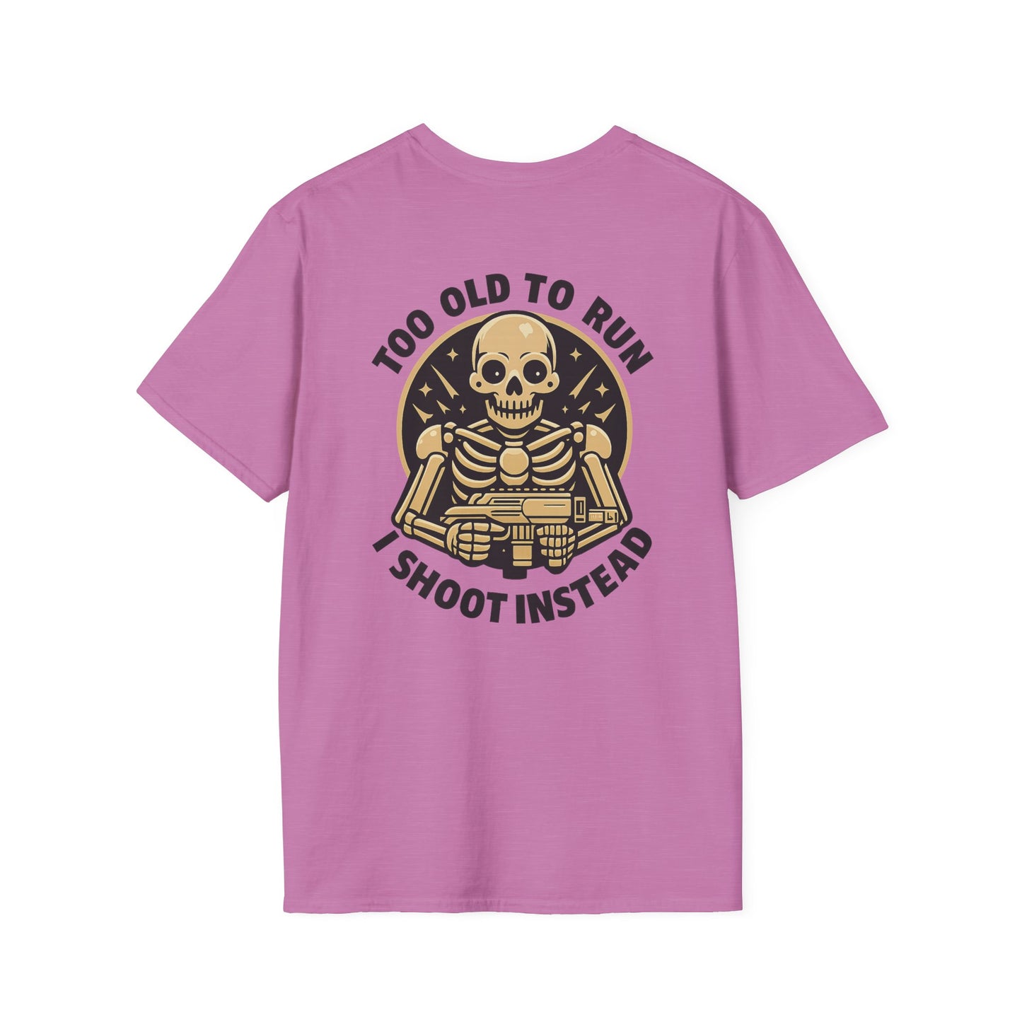 Skeleton Humor T-Shirt, Funny Gift for Photographers, Halloween Party Tee, Unisex Casual Shirt, Vintage Retro Style