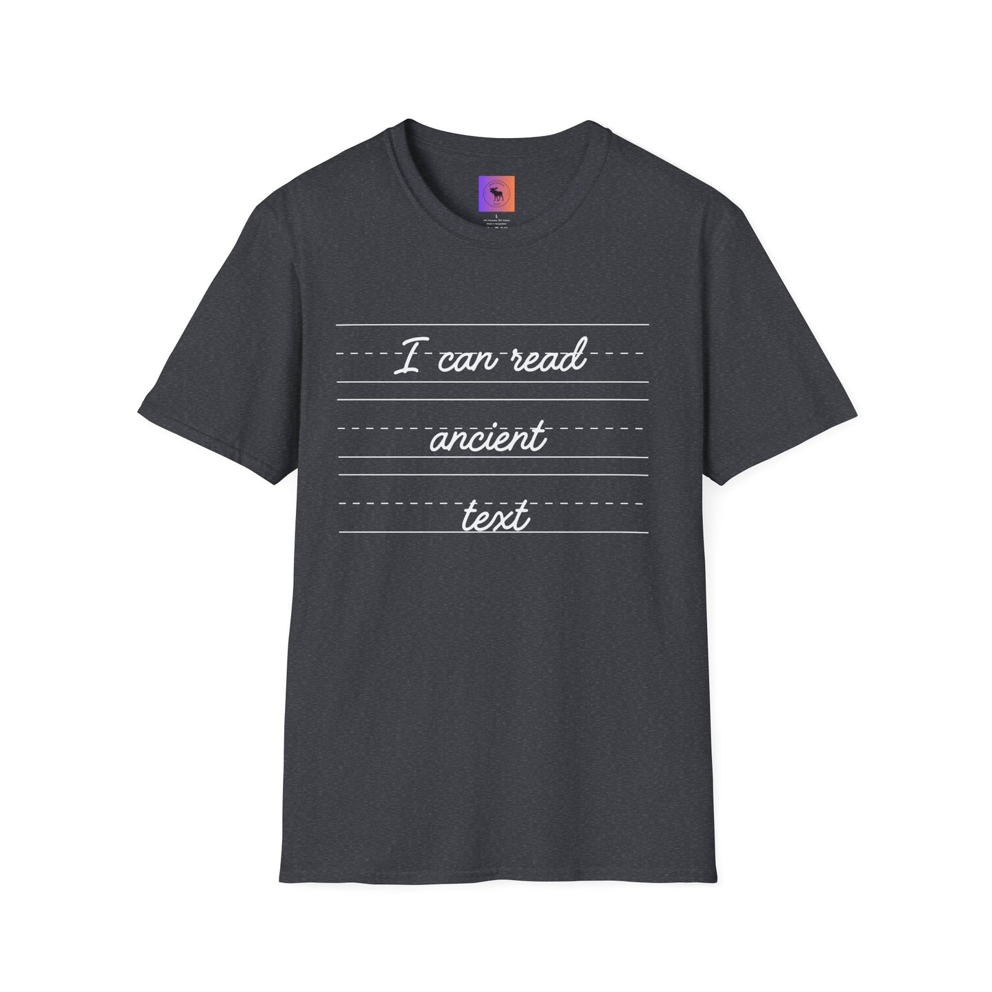 Teacher Gift T-Shirt — Cursive Millennial Style