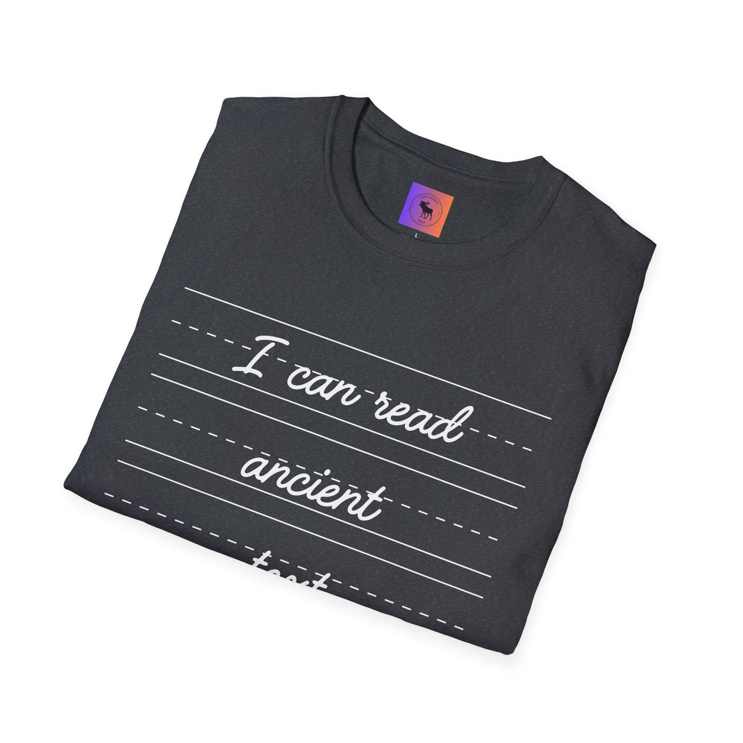 Teacher Gift T-Shirt — Cursive Millennial Style