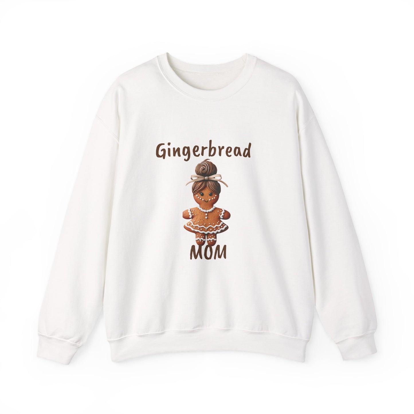 Gingerbread MOM Heavy Blend™ Crewneck Sweatshirt