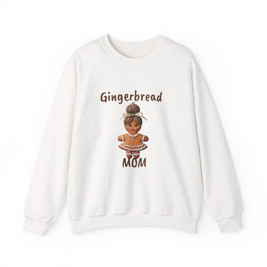 Gingerbread MOM Heavy Blend™ Crewneck Sweatshirt