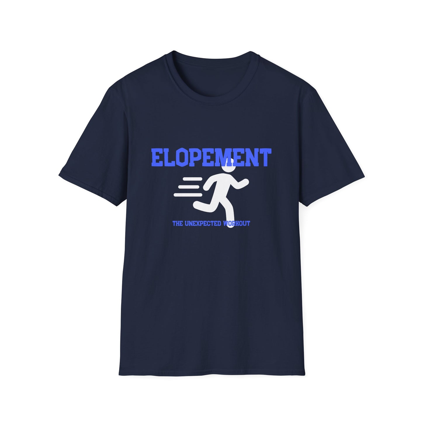Elopement Running T-Shirt — Funny 'Elopement' Sped Escape Tee