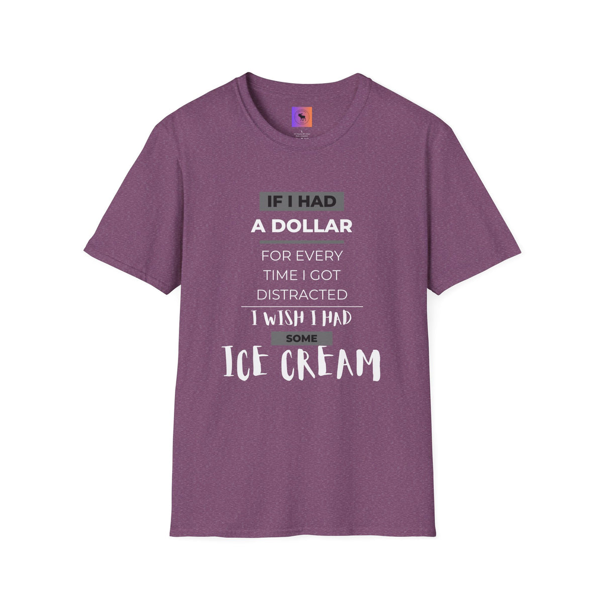 ADHD Awareness Unisex T-Shirt - Distracted and Forgetful Funny Design
