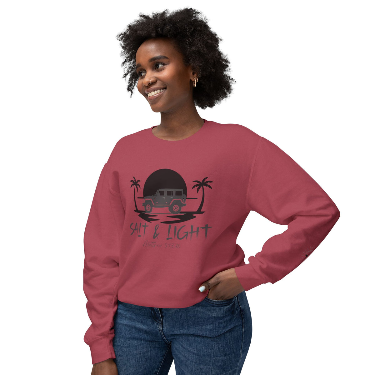 Salt & Light Beach Van Crewneck Sweatshirt