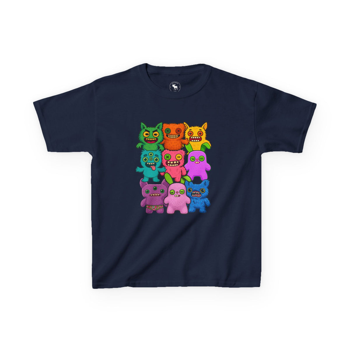 Kids Colorful Monster Fuggs Graphic Tee