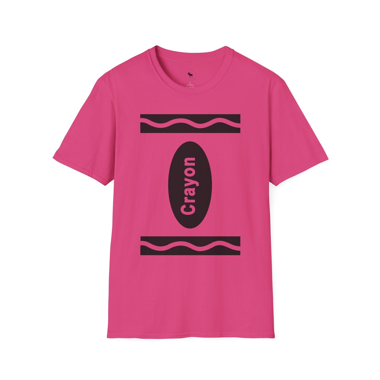 Crayon Vibe Unisex T-Shirt, Fun Gift for Artists, Casual Wear, Art Lover Tee, Unique Crayon Design Shirt, Birthday Celebration Top
