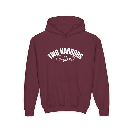 Two Harbors Football Youth Hoodie — Kids Team Spirit Pullover