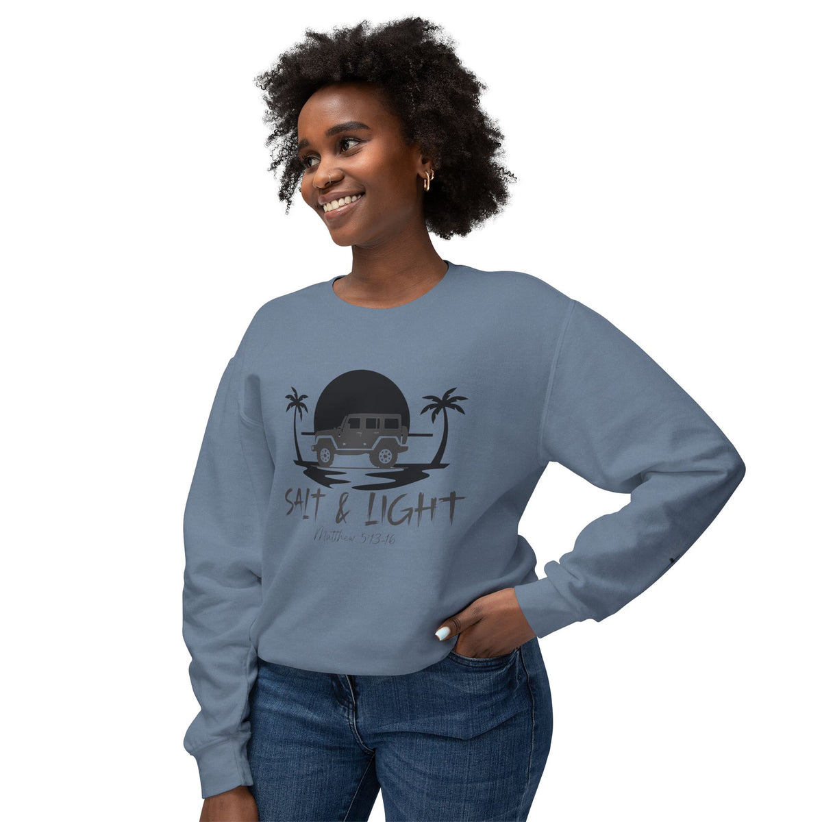 Salt & Light Beach Van Crewneck Sweatshirt