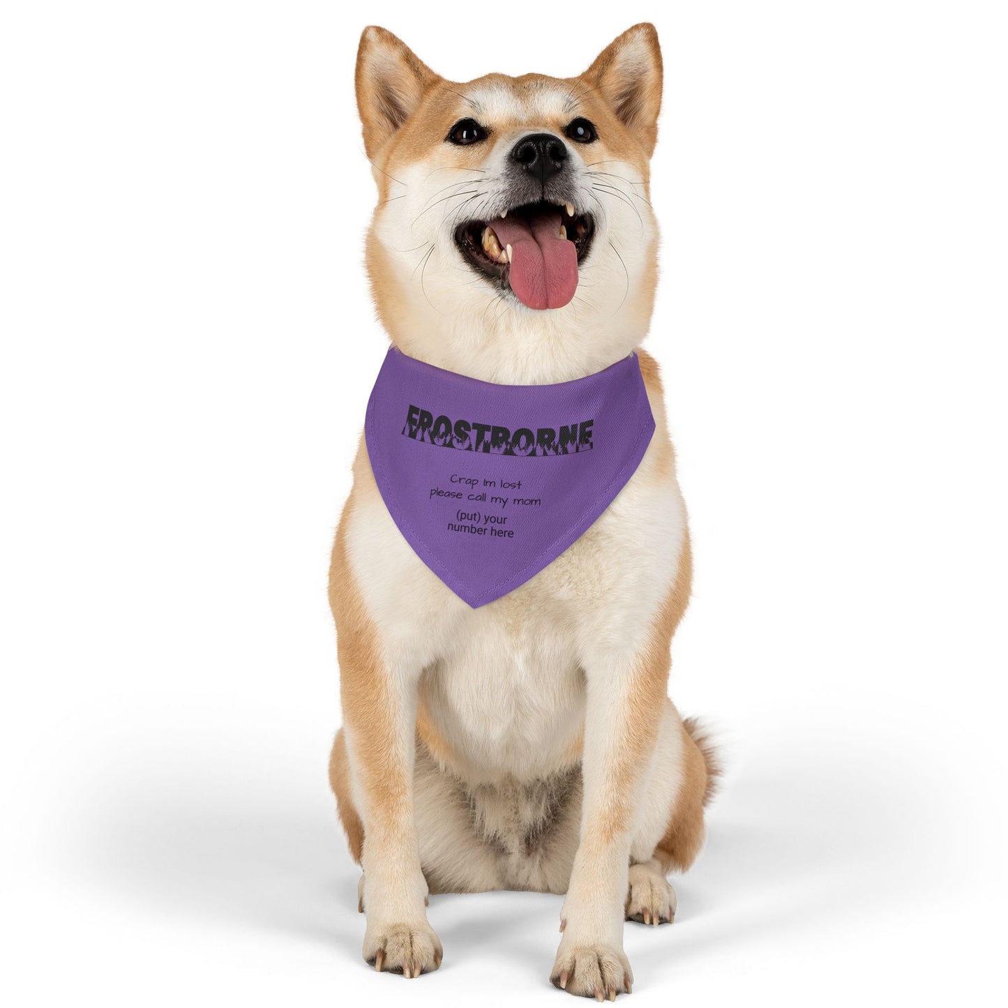 Crap I'm Lost pet bandana collar