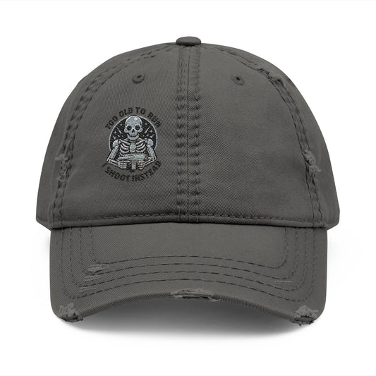 Distressed Dad Hat - Vintage Style, Perfect for Casual Outings, Gift for Dads, Summer Accessory, Adjustable Fitted Cap