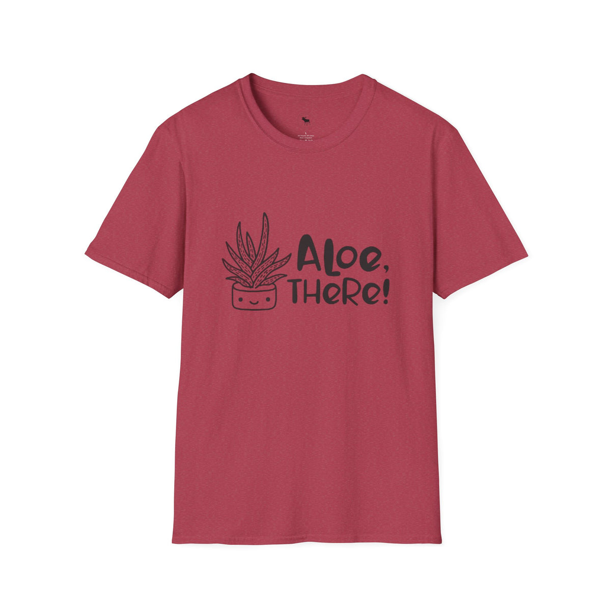 Aloe There! Unisex Softstyle T-Shirt, Funny Plant Tee, Gift for Plant Lovers, Casual Wear, Cute Eco-Friendly Apparel, group shirt, matching, for friends 1 of 6