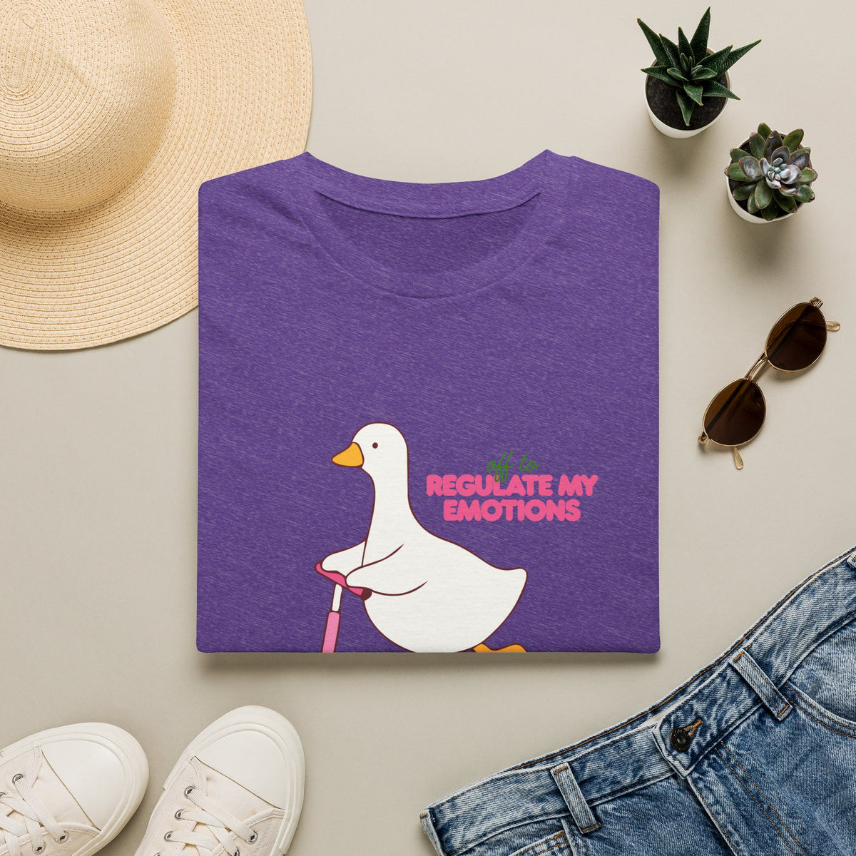 Regulate My Emotions Goose T-Shirt