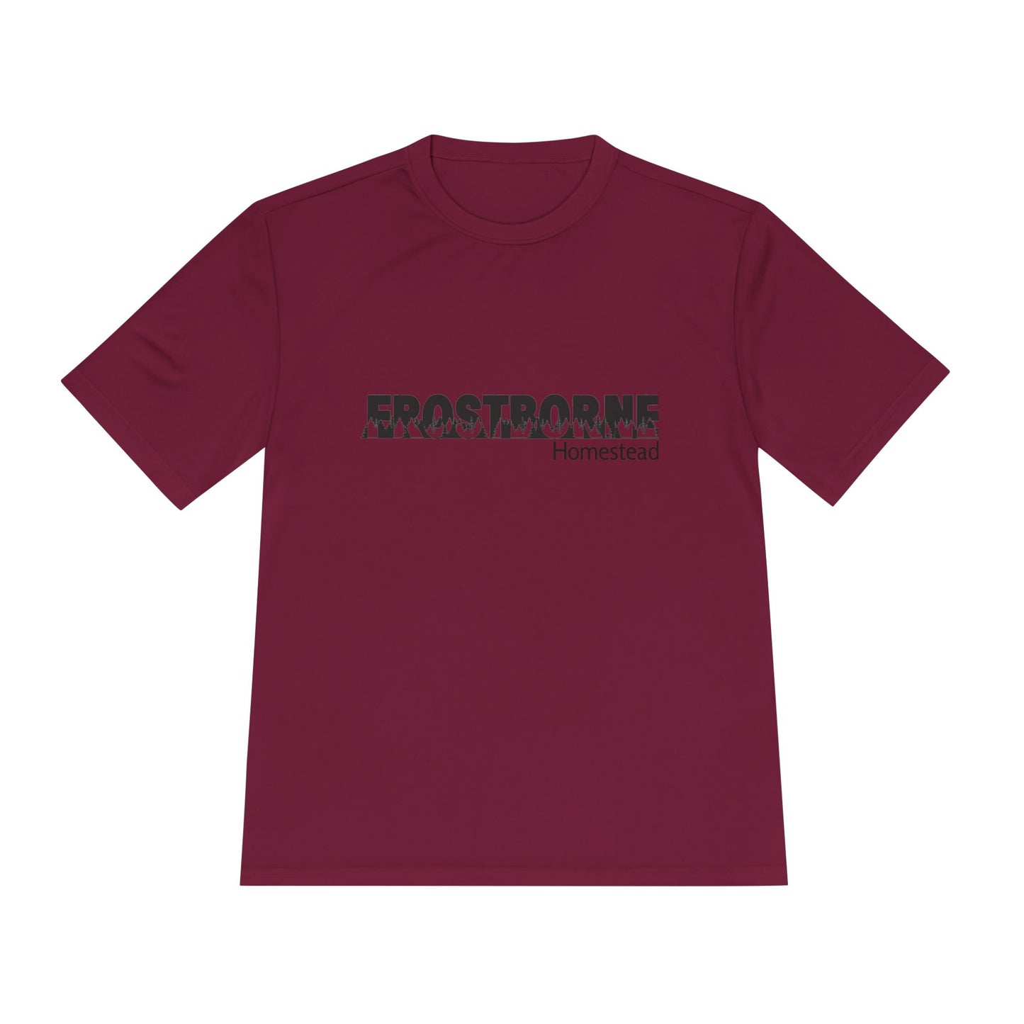 Frostborne Homestead Unisex Moisture Wicking Tee - Activewear, Sports Tee, Outdoor Shirt, Workout Top, Gift for Him and Her