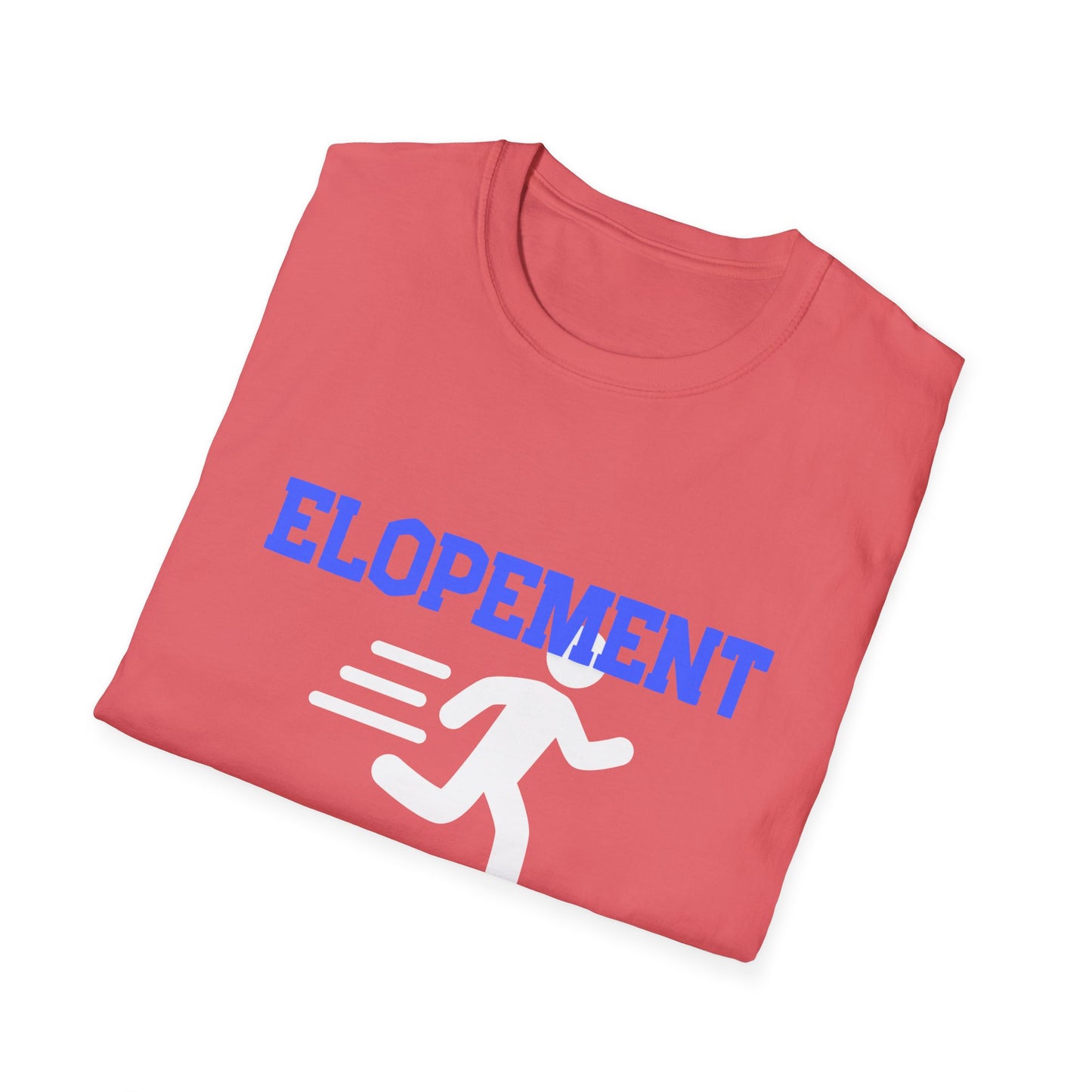 Elopement Running T-Shirt — Funny 'Elopement' Sped Escape Tee
