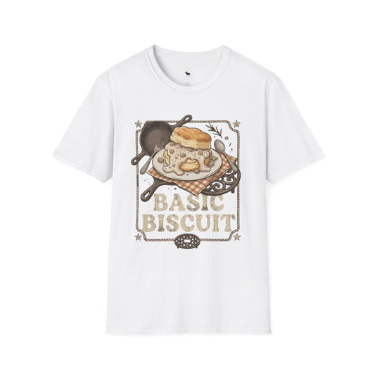 Basic Biscuit T-Shirt — Southern Breakfast Biscuit Graphic Tee