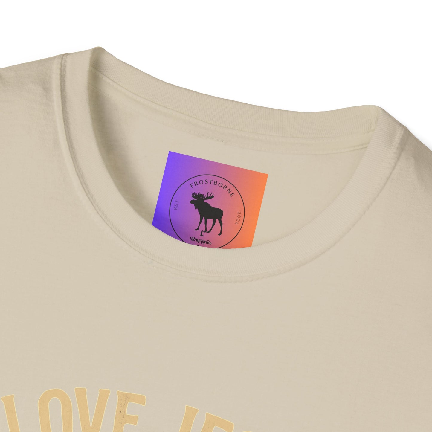 I Love Jesus and America Unisex T-Shirt, Faith Apparel, Patriotic Tee, Religious Clothing, Gifts for Christians, Fourth of July Shirt
