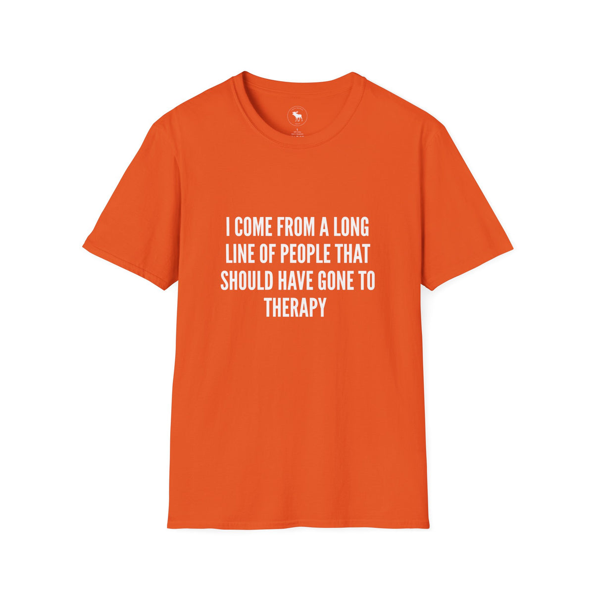 Funny 'Should Have Gone To Therapy' T-Shirt