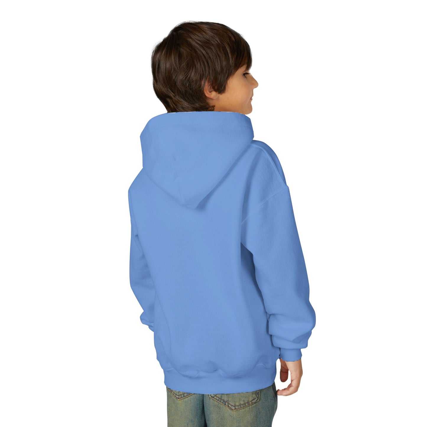 Youth Funny ADHD Hooded Sweatshirt - Cute Animal Design, Gift for Kids, Casual Wear, Birthday, Holidays, Fun Activites