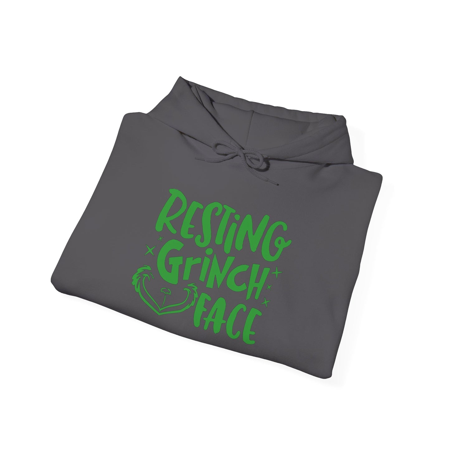 Resting Grinch face Heavy Blend™ Hooded Sweatshirt