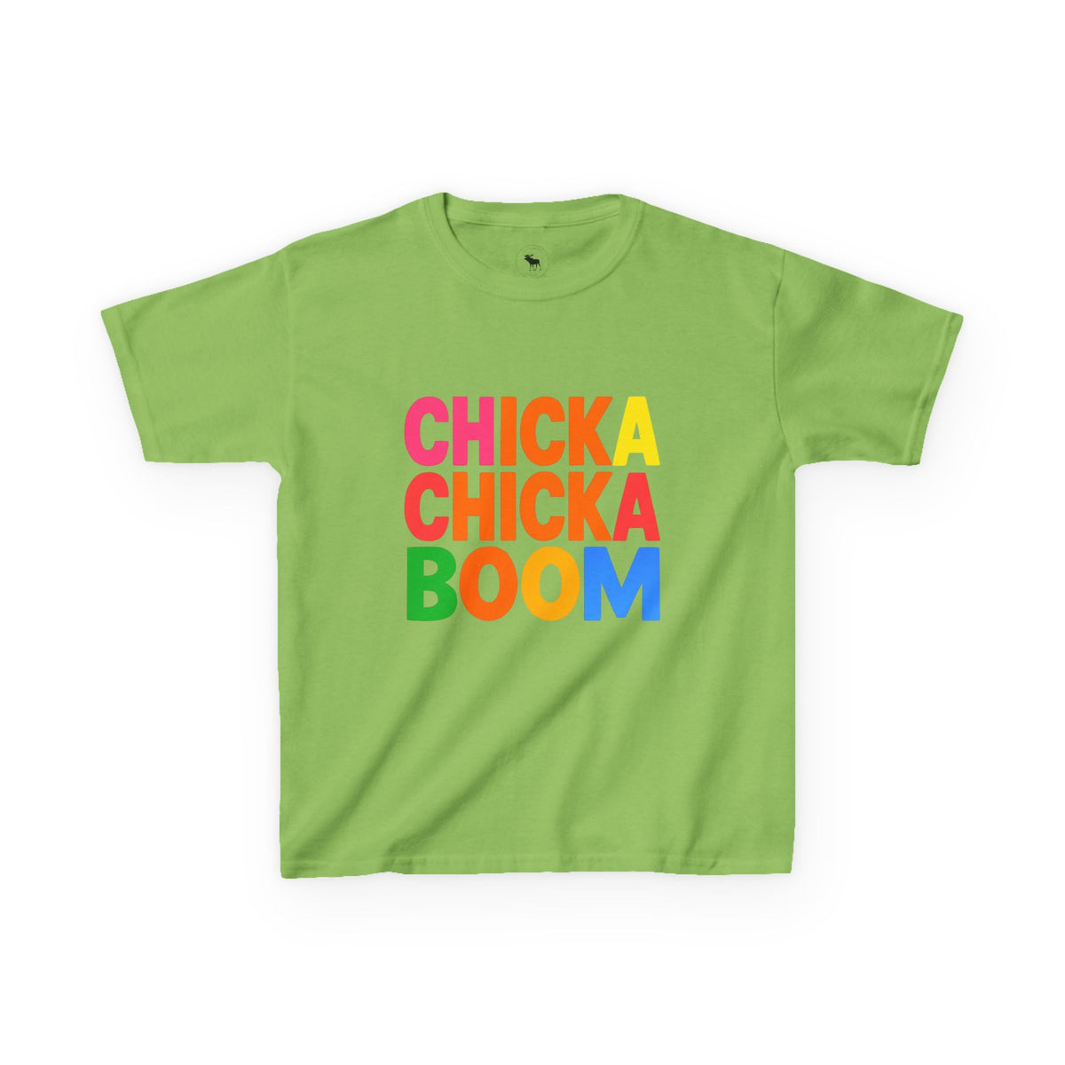 Colorful Kids Tee - Chicka Chicka Boom! Fun T-Shirt for Play Dates, Birthday Parties, Gift for Kids, Casual Wear, Summer Fun