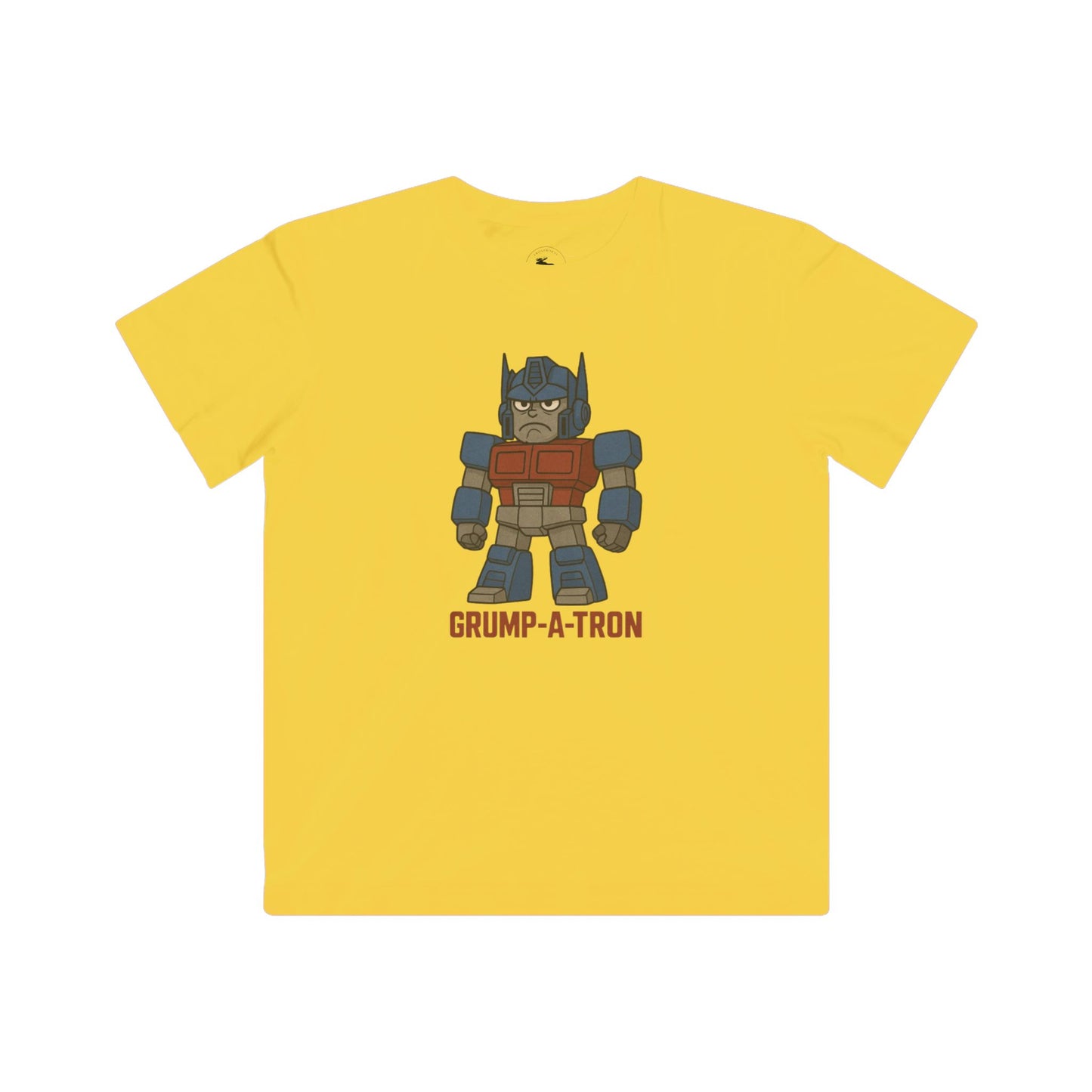 Kids Graphic Tee - Grump-A-Tron Design, Fun Kids Shirt, Unique Gift for Birthdays, Playdates, Casual Wear, Kid’s Clothing