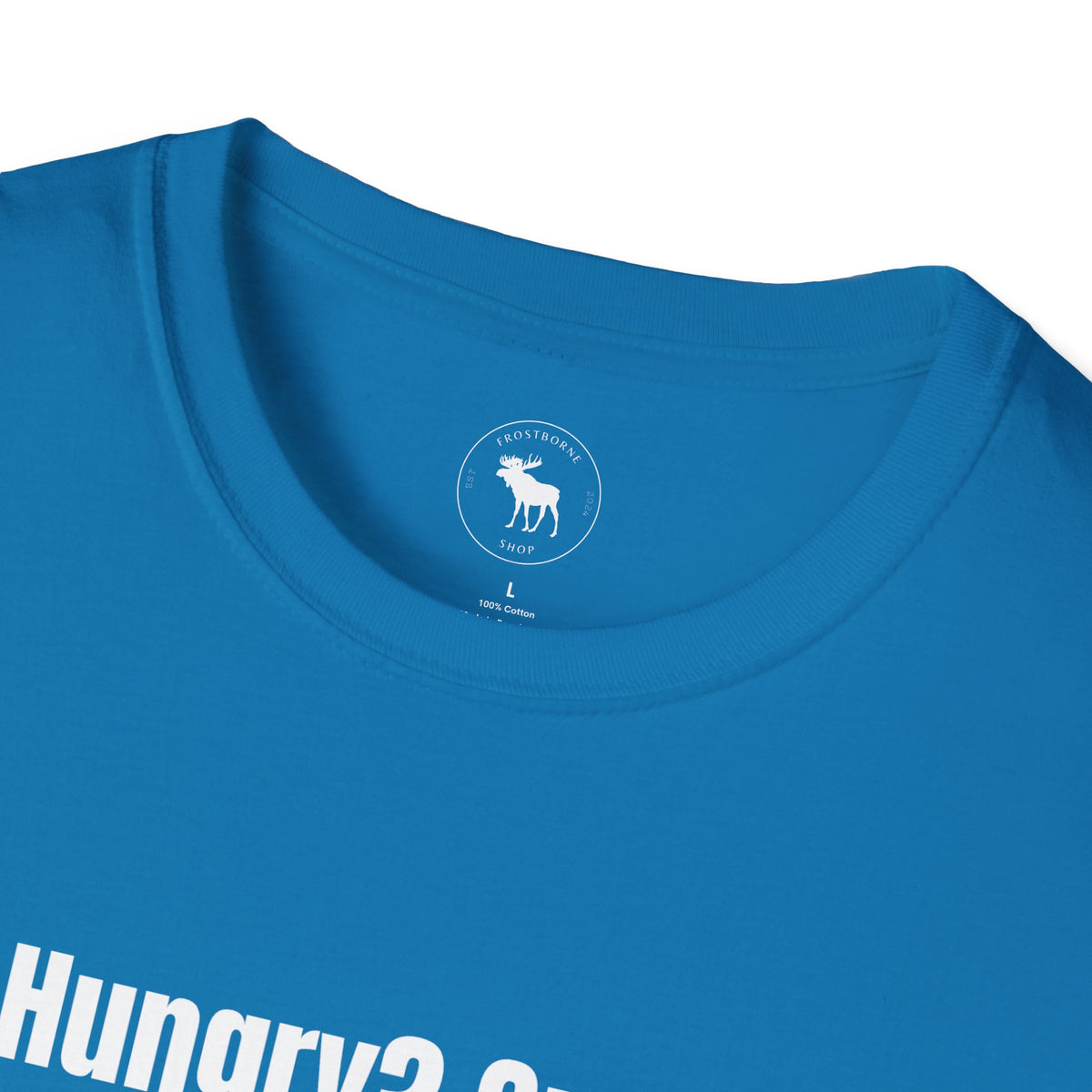 Bible Snack Tee — "Hungry? Grab a Bible" Christian T-Shirt (Matthew 5:6)