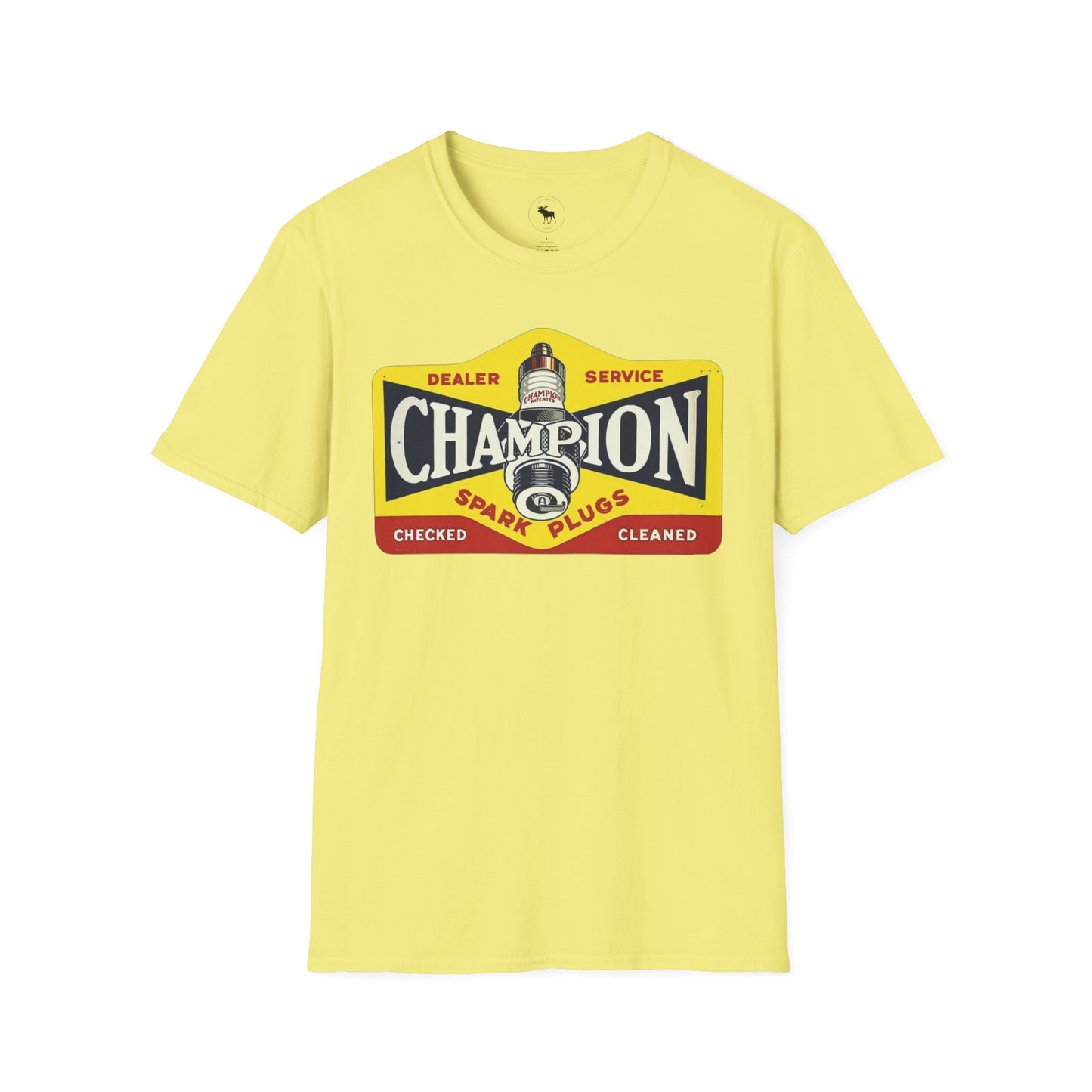 Champion Spark Plugs Vintage T-Shirt, Retro Car Lover's Tee, Unisex Graphic Shirt, Collector's Apparel, Father's Day Gift