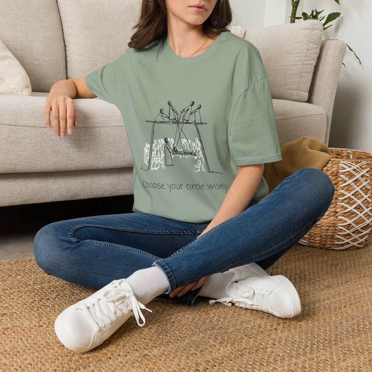 Choose your circle wisely softstyle T