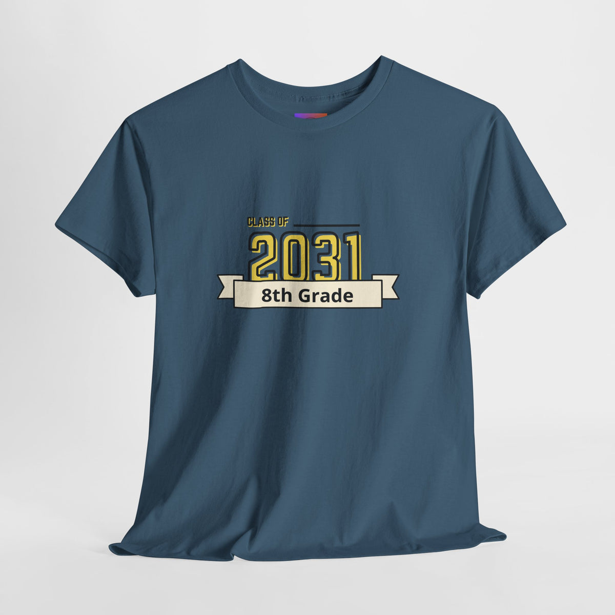 2031 personalized Graduation Tee, 8th Grade Class Shirt, Student Gift, Back to School Apparel