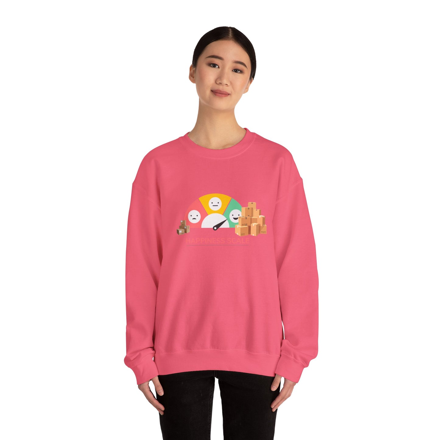 Shopping Happiness Unisex Sweatshirt - Amazon Prime Delivery Vibes