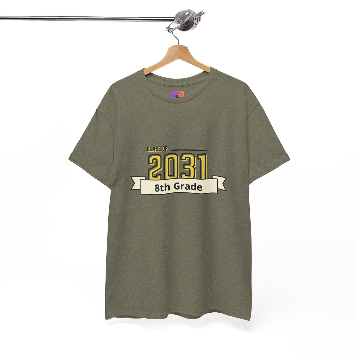2031 personalized Graduation Tee, 8th Grade Class Shirt, Student Gift, Back to School Apparel