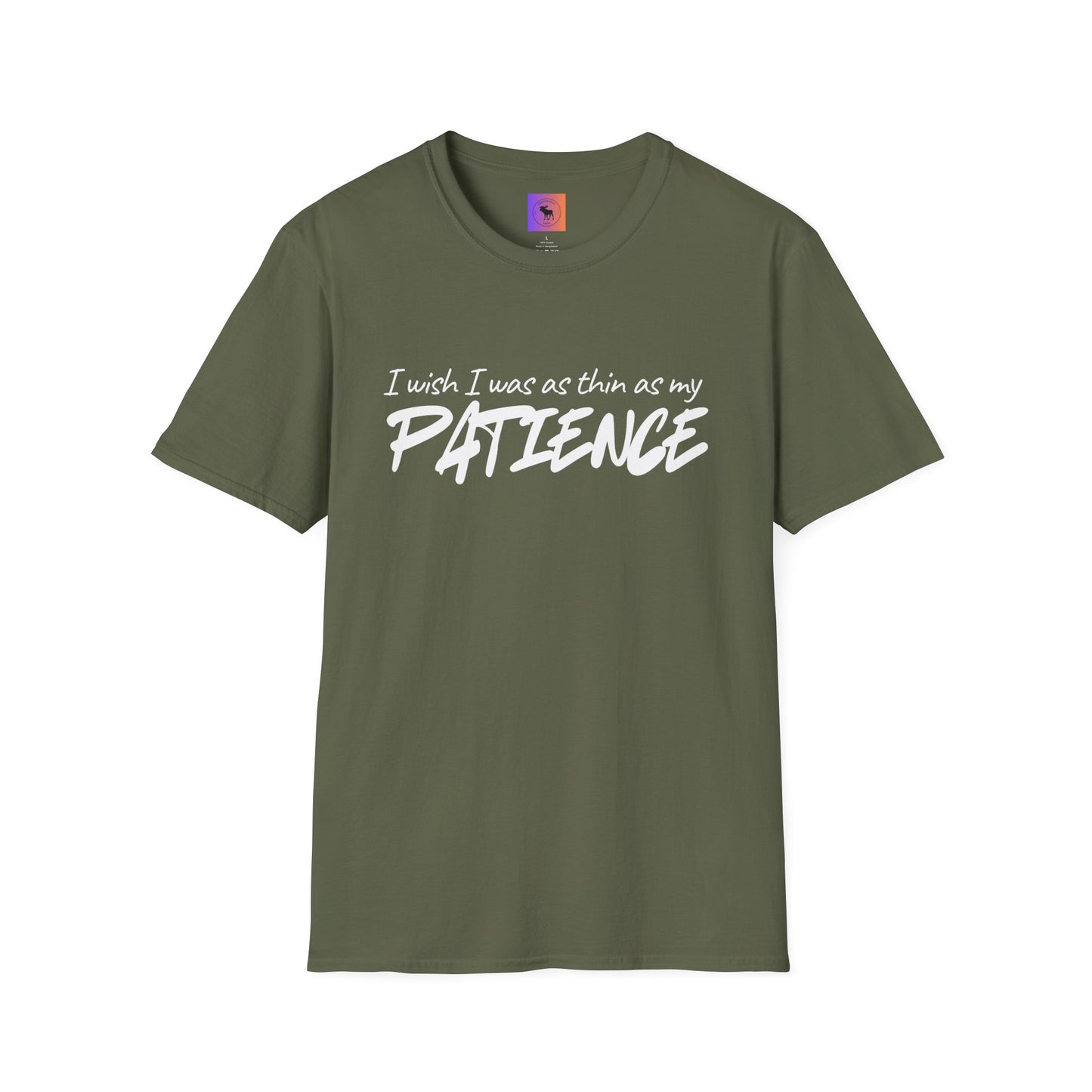 I Wish I Was As Thin As My Patience T-Shirt