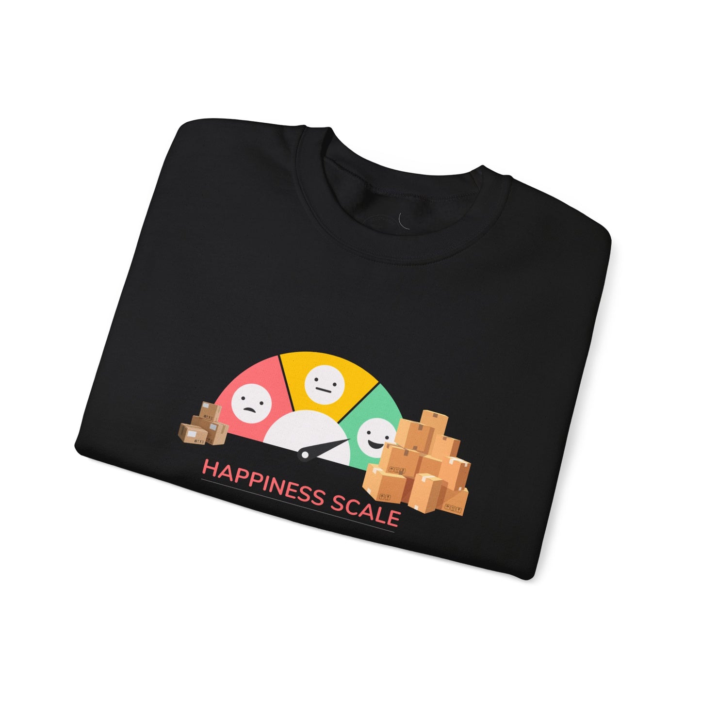 Shopping Happiness Unisex Sweatshirt - Amazon Prime Delivery Vibes