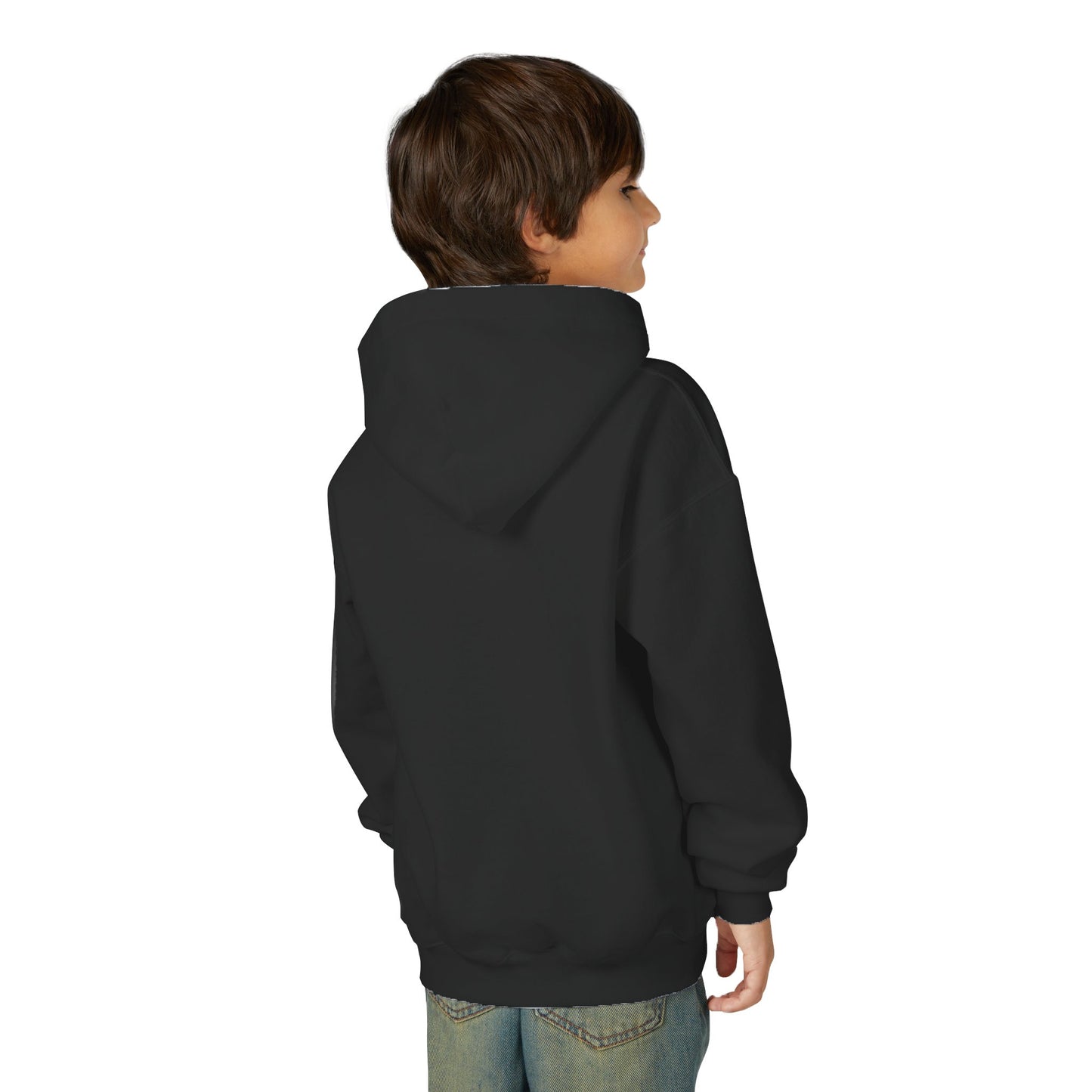 Youth Funny ADHD Hooded Sweatshirt - Cute Animal Design, Gift for Kids, Casual Wear, Birthday, Holidays, Fun Activites