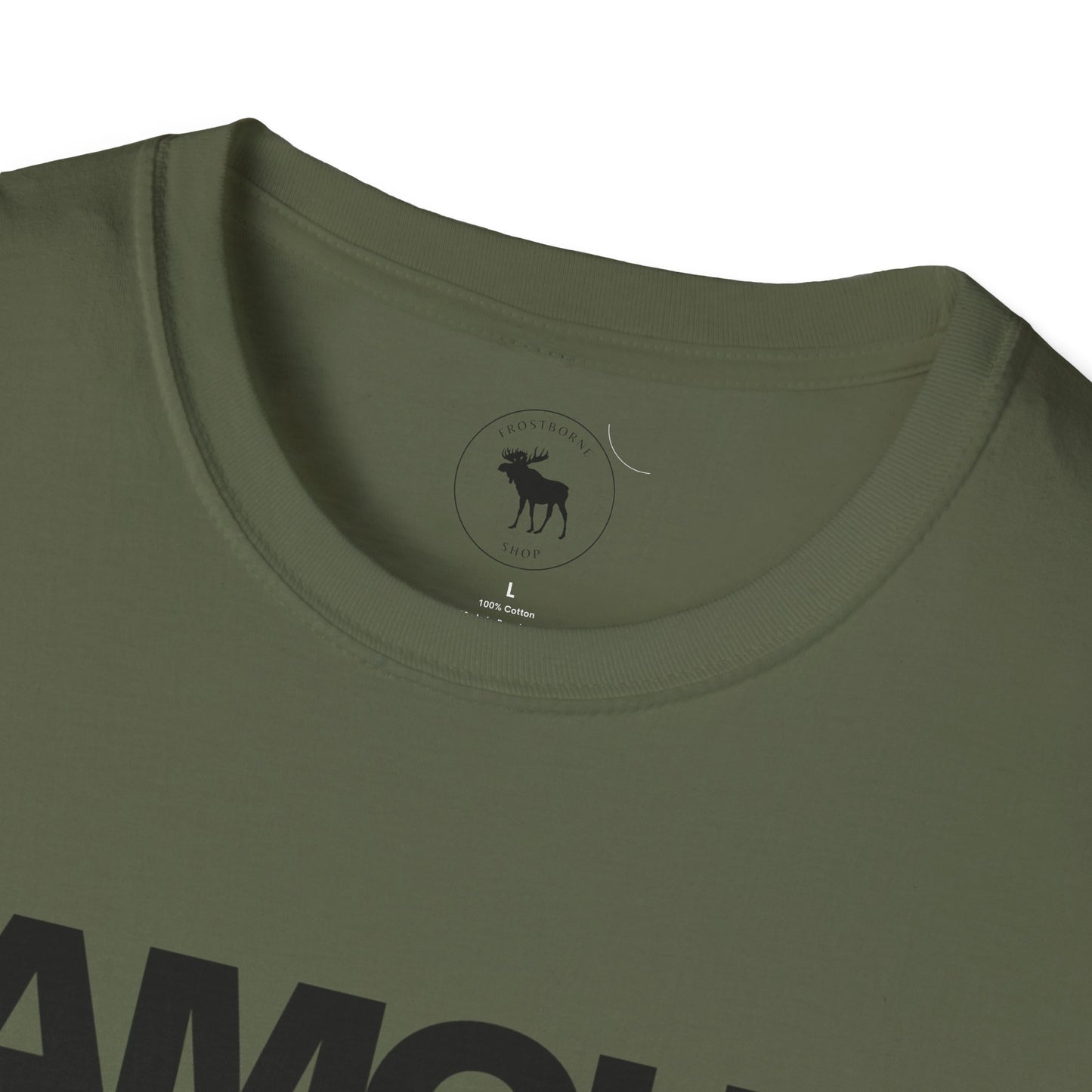 Famous Logo Softstyle T-Shirt, Casual Tee, Graphic Shirt, Gift for Him/Her, Trendy Style, Everyday Wear