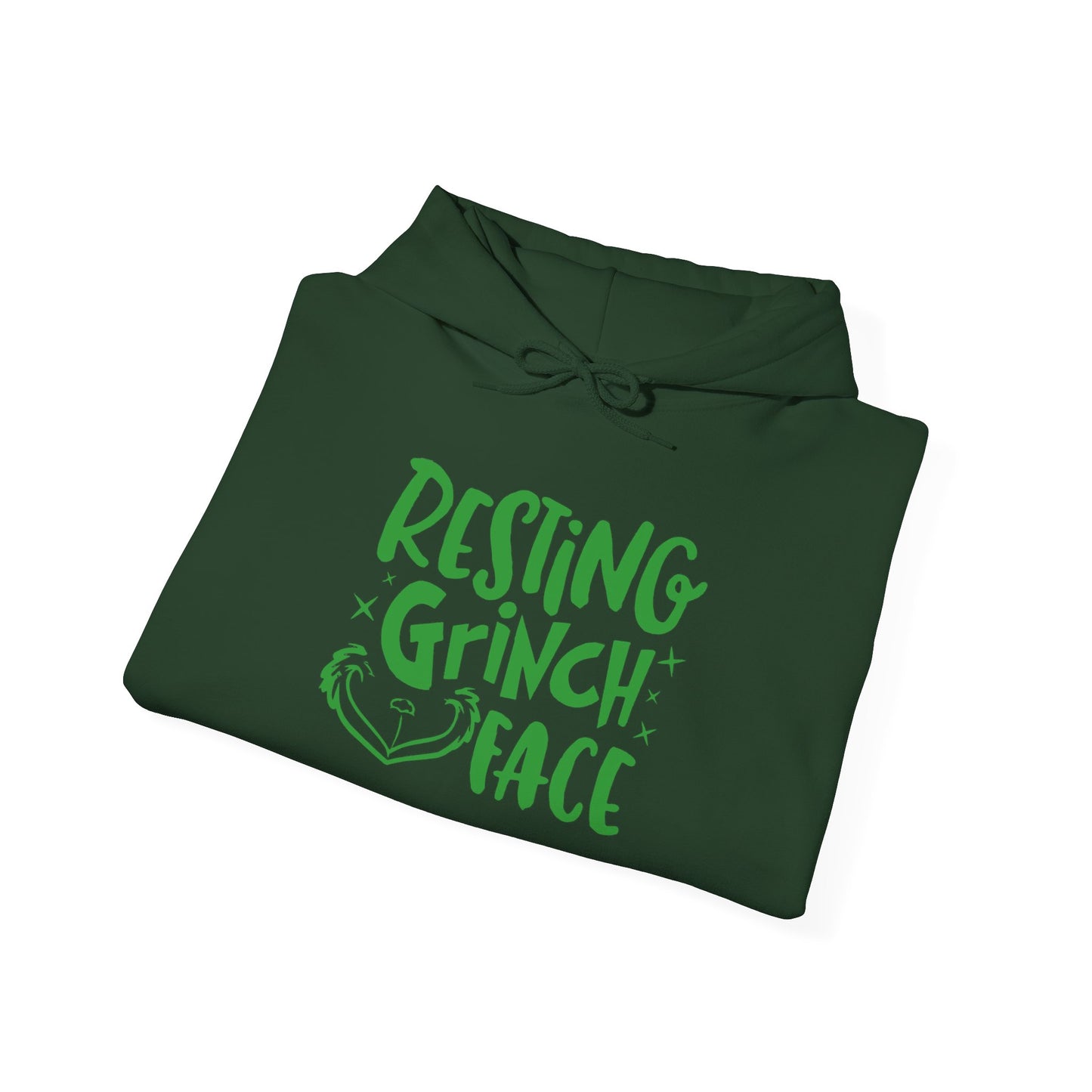 Resting Grinch face Heavy Blend™ Hooded Sweatshirt