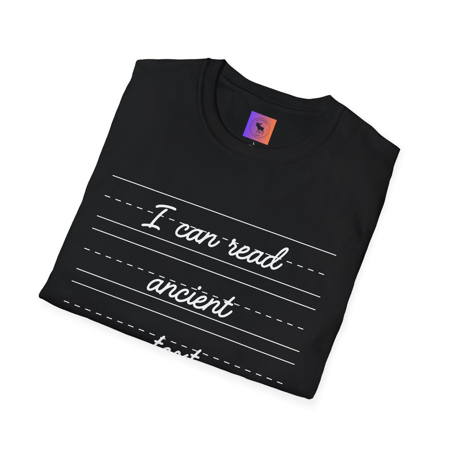 Teacher Gift T-Shirt — Cursive Millennial Style