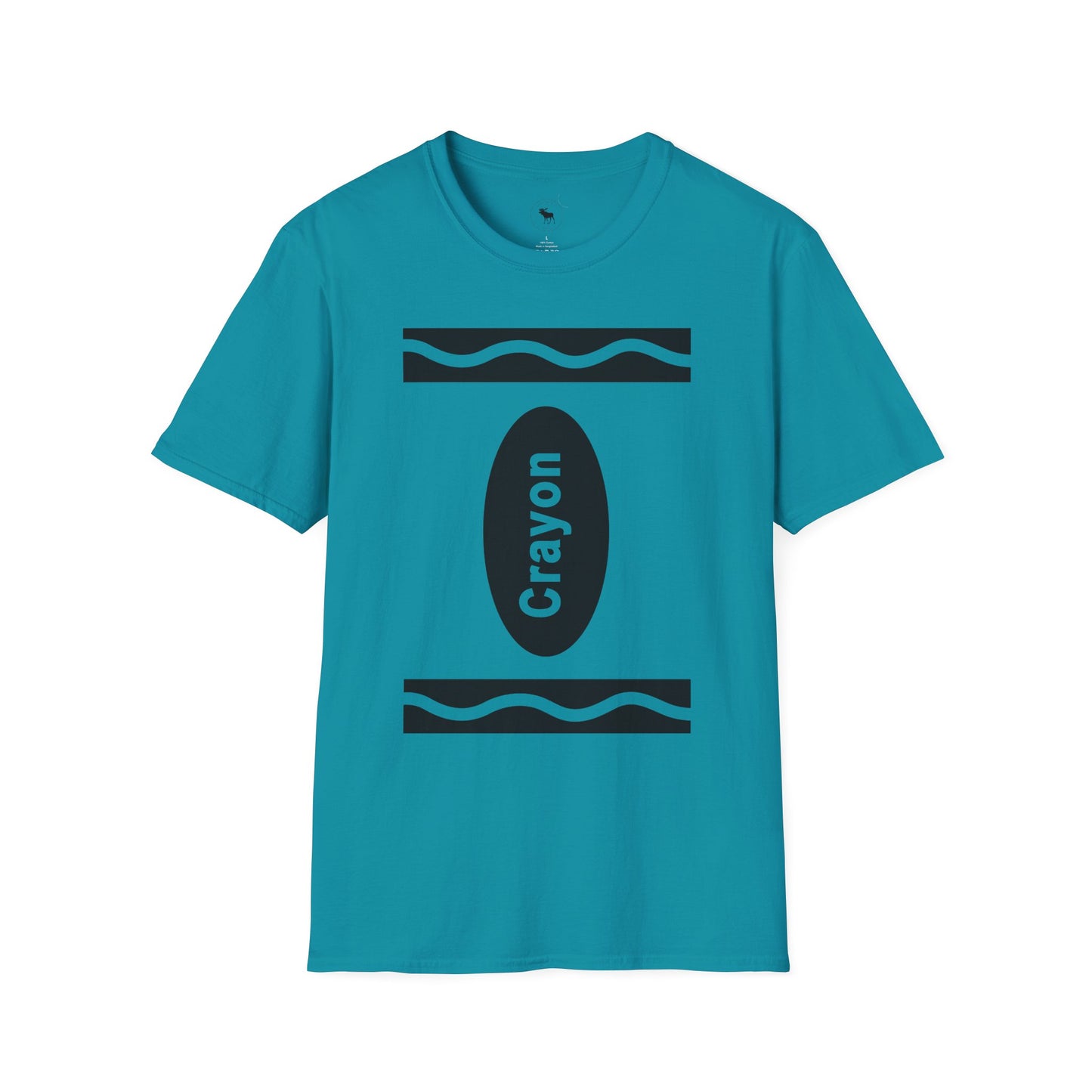 Crayon Vibe Unisex T-Shirt, Fun Gift for Artists, Casual Wear, Art Lover Tee, Unique Crayon Design Shirt, Birthday Celebration Top