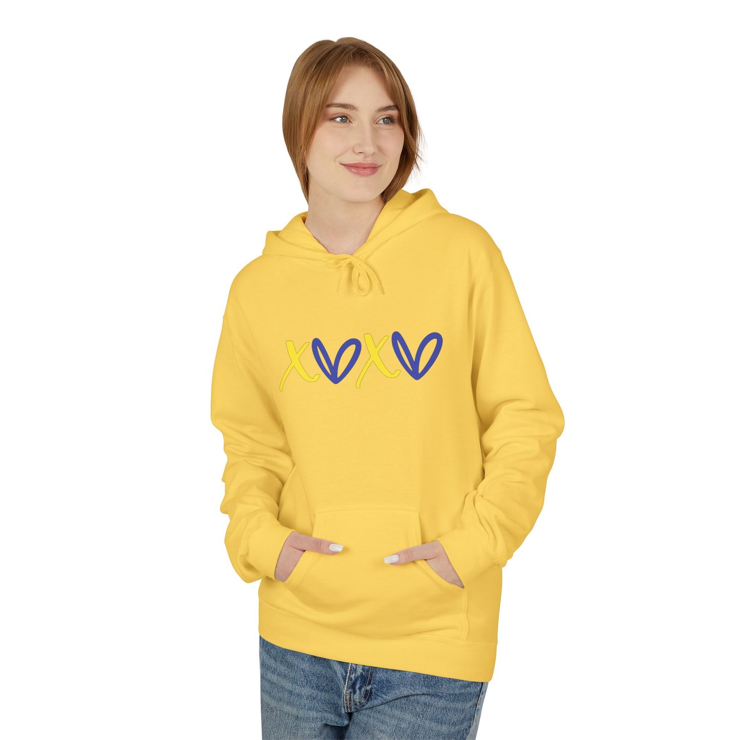 Down Syndrome Aunt Hoodie — "Auntie of the Morning Sun" DNA Ribbon Sweatshirt